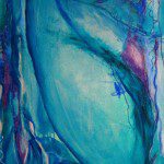 Mixed Media Painting by Tara Leaver: Tumble Mixed Media Painting by Tara Leaver: Tumble