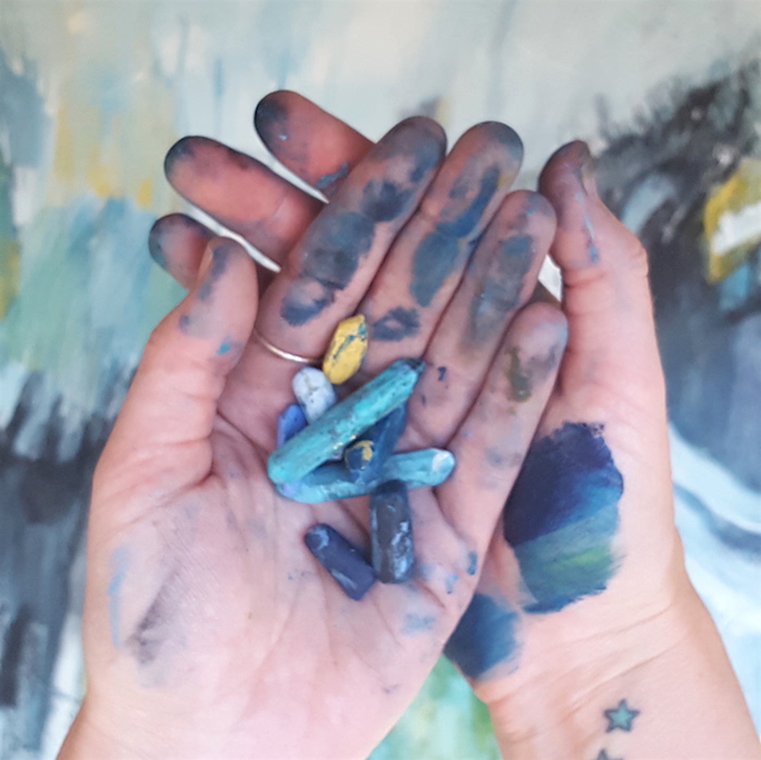 artist hands
