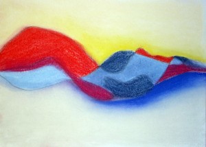 abstract pastel drawing {tara leaver}