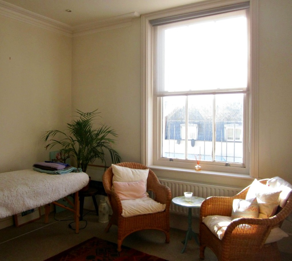 spare bedroom now: The Sanctuary ~ Reiki room