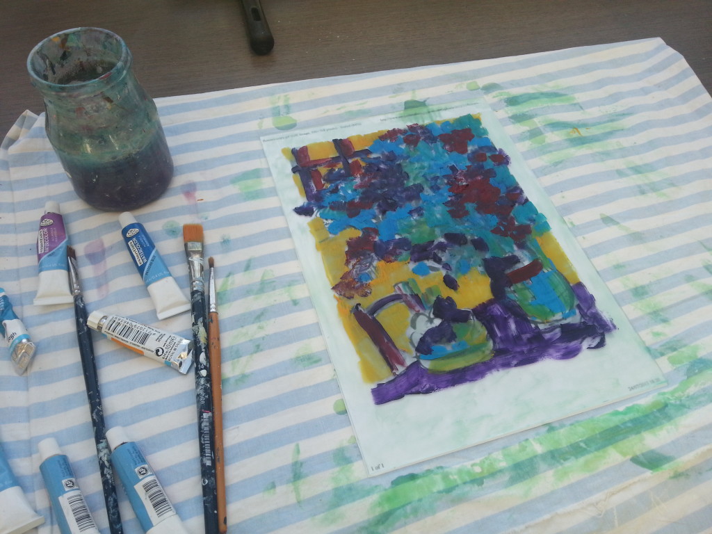 monoprint stage two