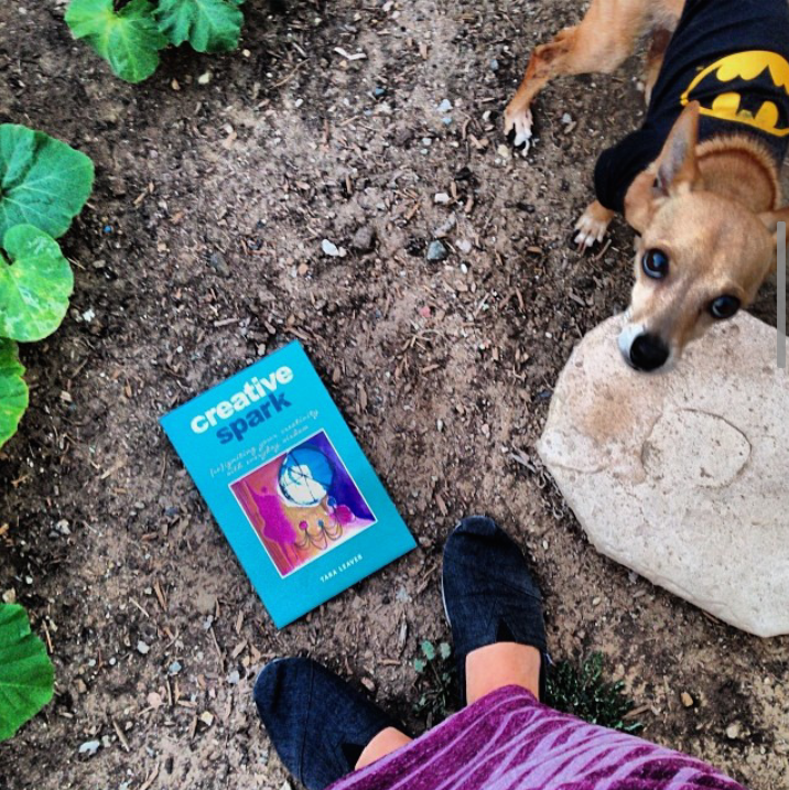 Photo of Creative Spark by Tara Leaver {plus cute dog!} from Tracie West
