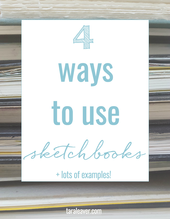 4 ways to use sketchbooks + lots of examples to give you ideas