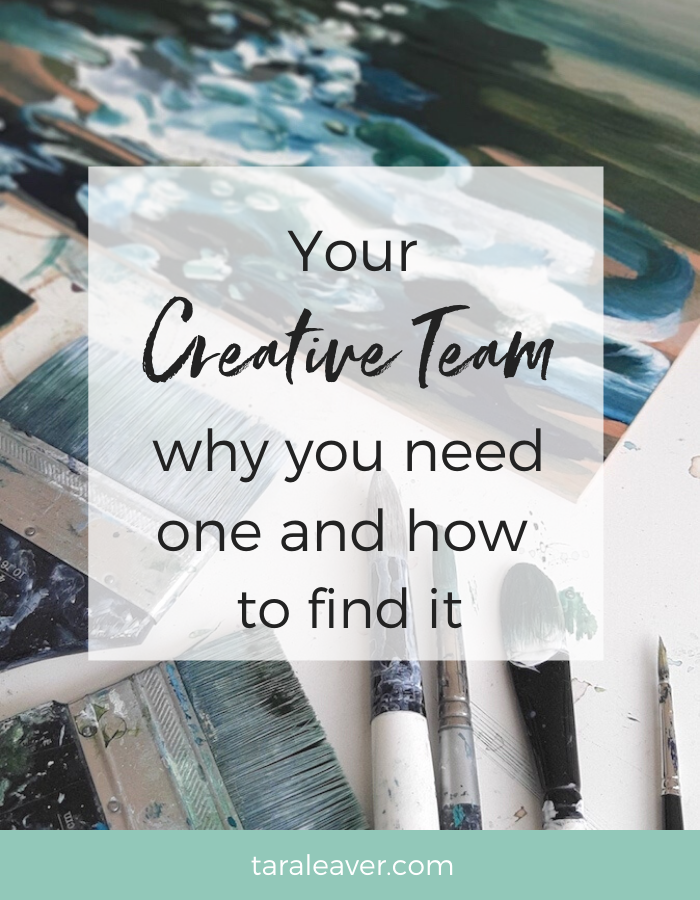 Your Creative Team - why you need one and how to find it