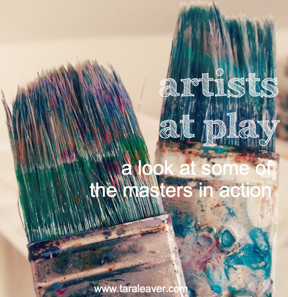artists at play