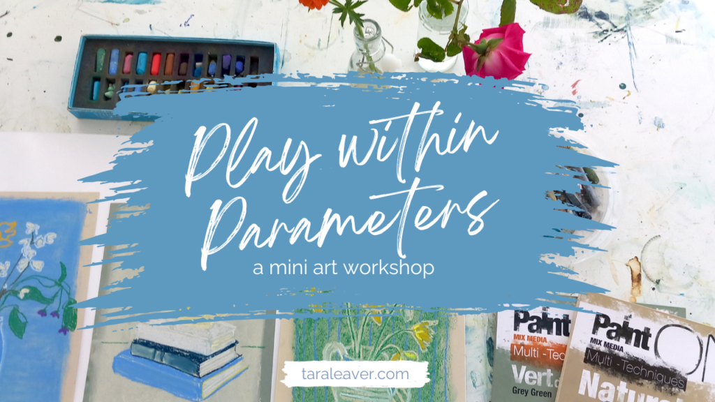 Play within Parameters mini art workshop