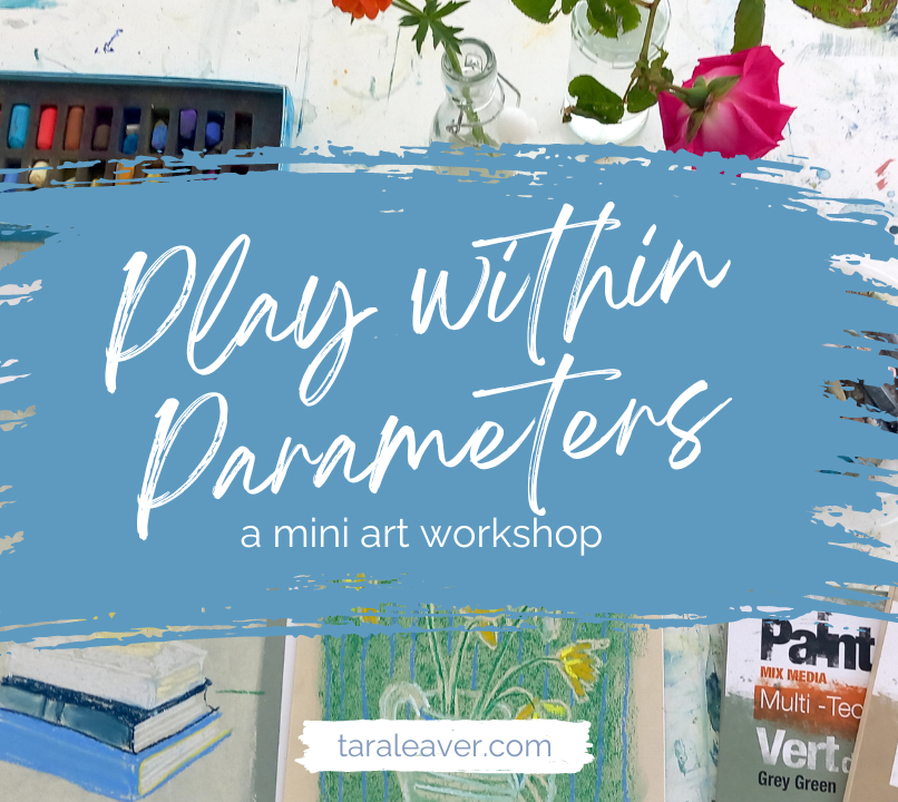 Play within Parameters mini art workshop