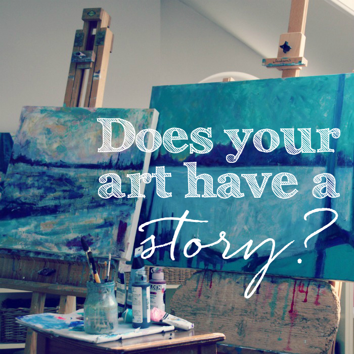 does your art have a story?