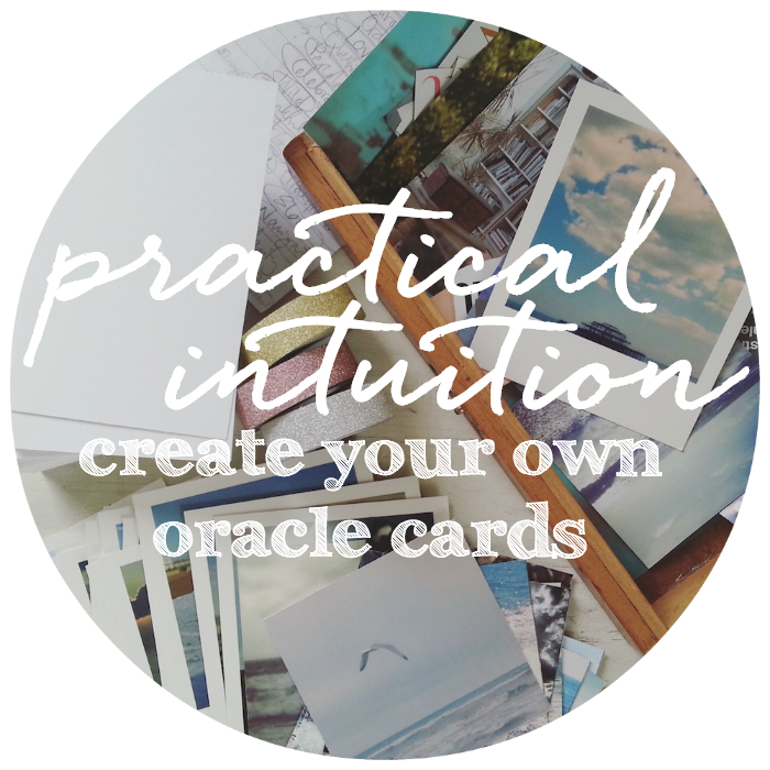 Practical Intuition - create your own oracle cards