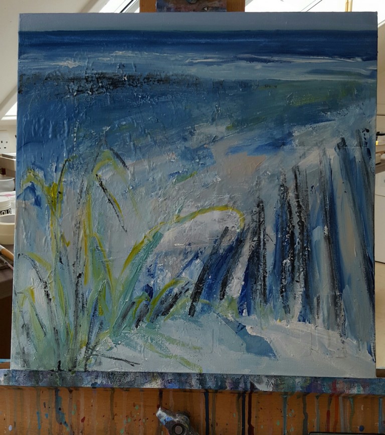 process of a painting :: it's simpler this way - Tara Leaver