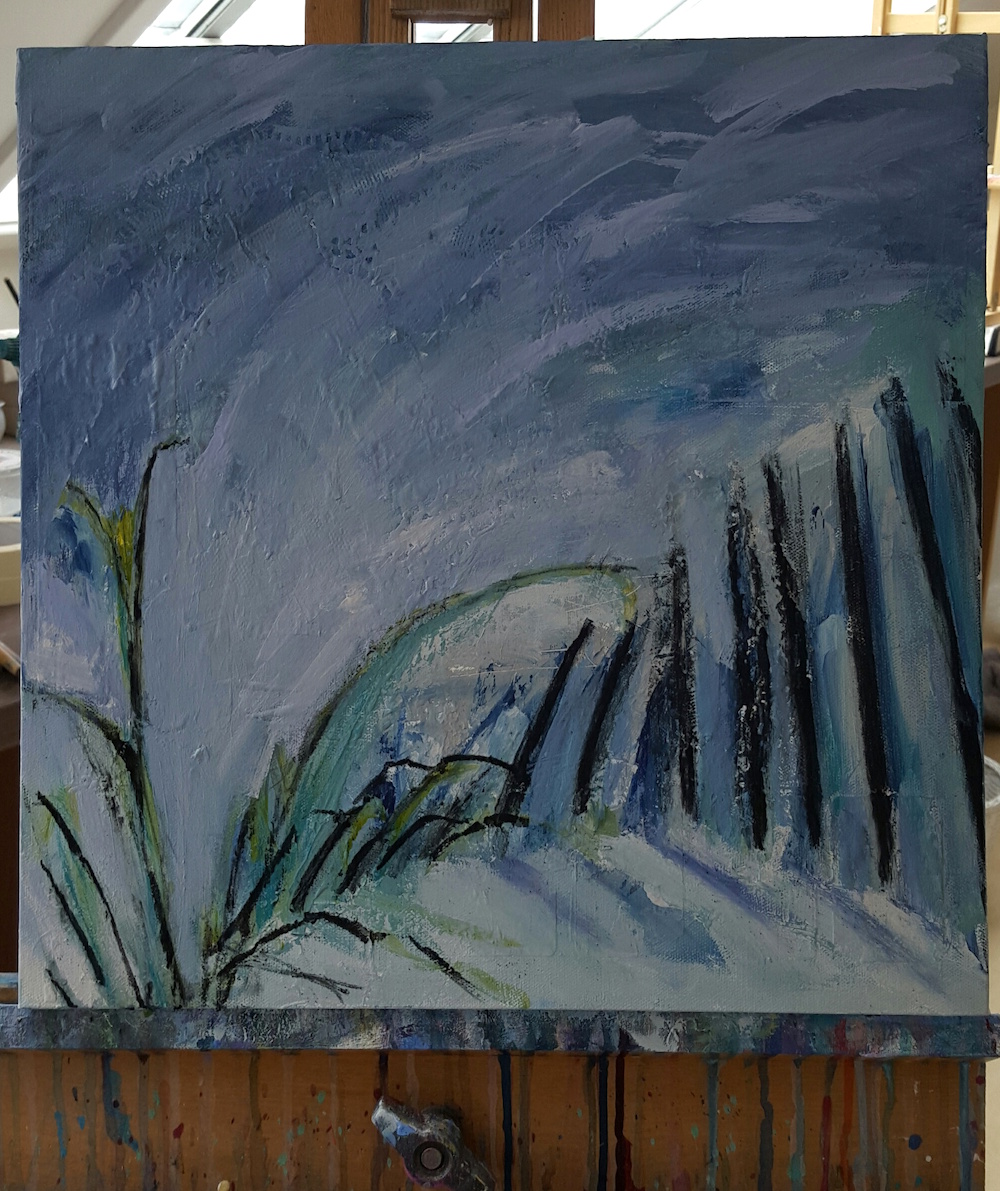 process of a painting :: it's simpler this way - Tara Leaver