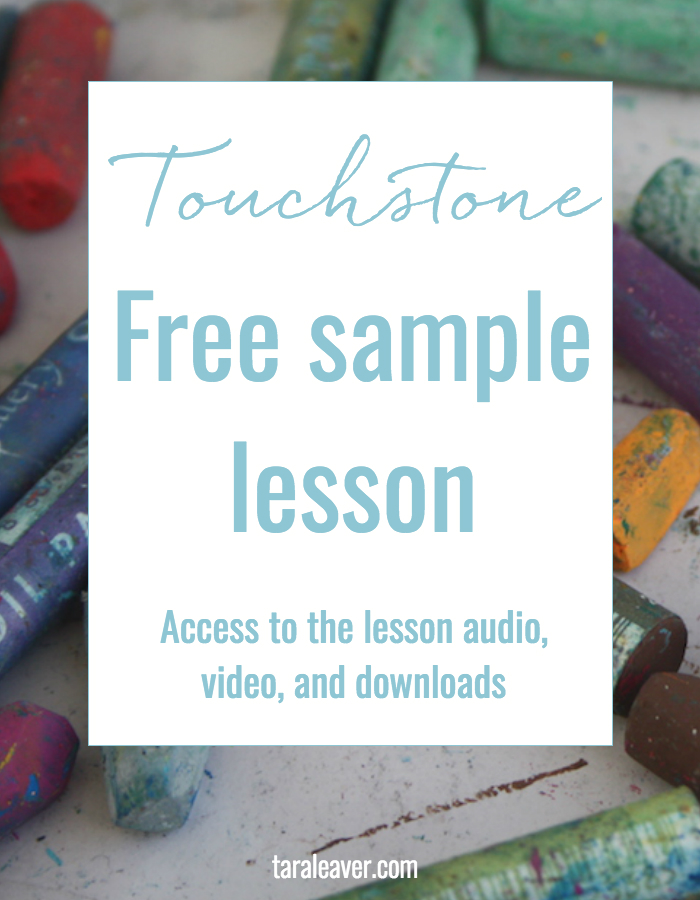 Touchstone free sample lesson