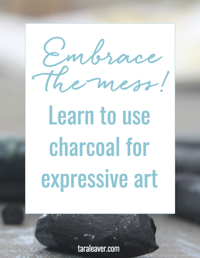 Embrace the mess! Learn to use charcoal for expressive art