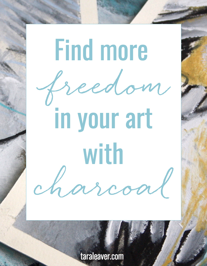 Find more freedom in your art with charcoal - a look at the new Expressive Charcoal course from taraleaver.com