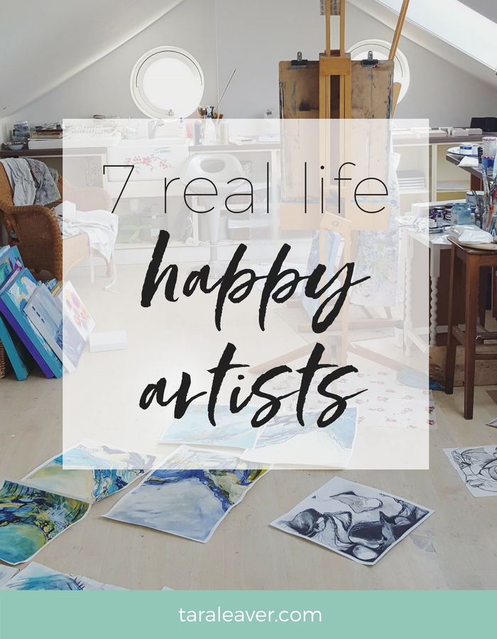 7 real life happy artists