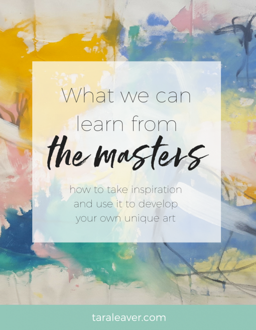 What we can learn from the masters - Tara Leaver