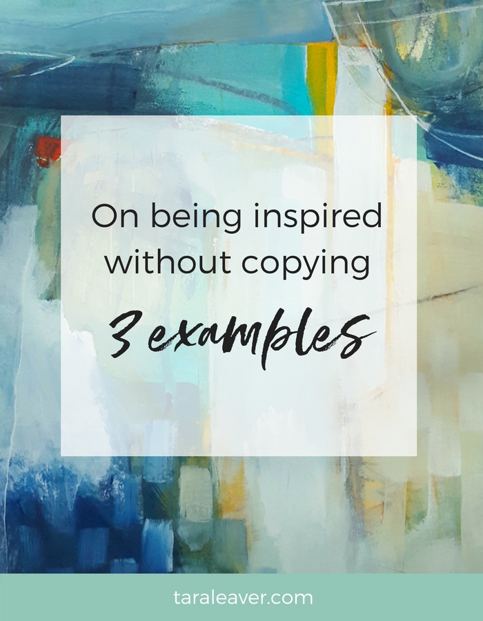 On being inspired without copying - 3 examples from my own work and inspirations