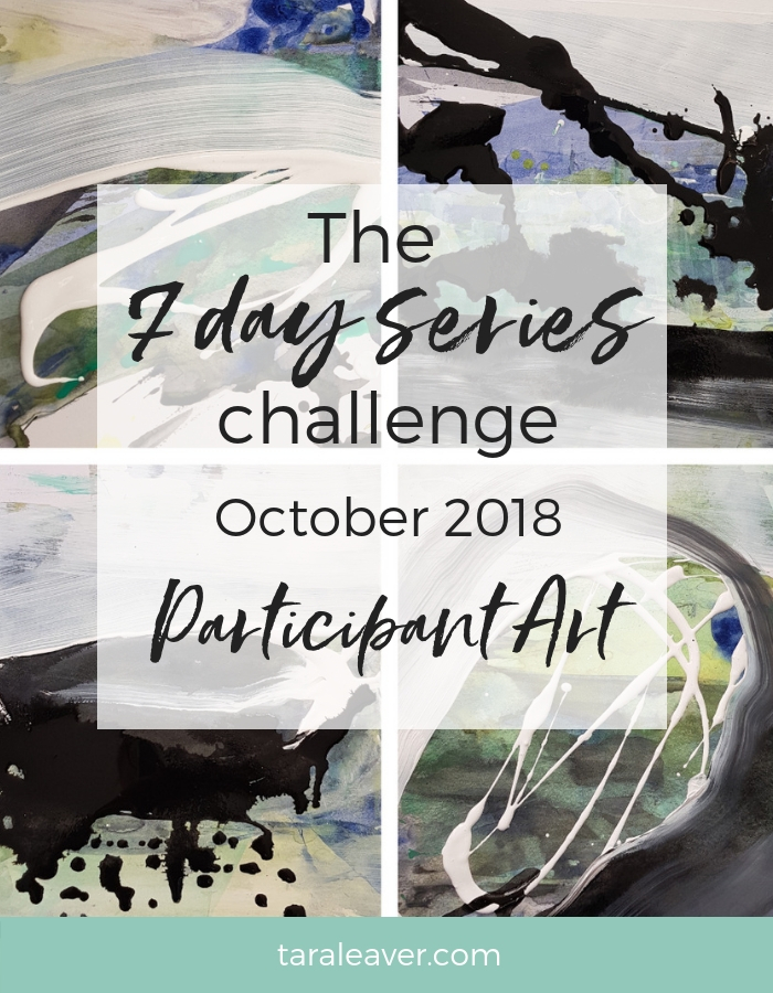 7 day series challenge October 2018 participant art
