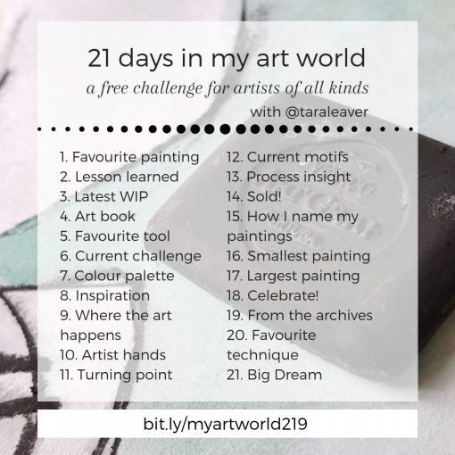 21 Days In My Art World :: A Free Challenge For Artists Of All Kinds 