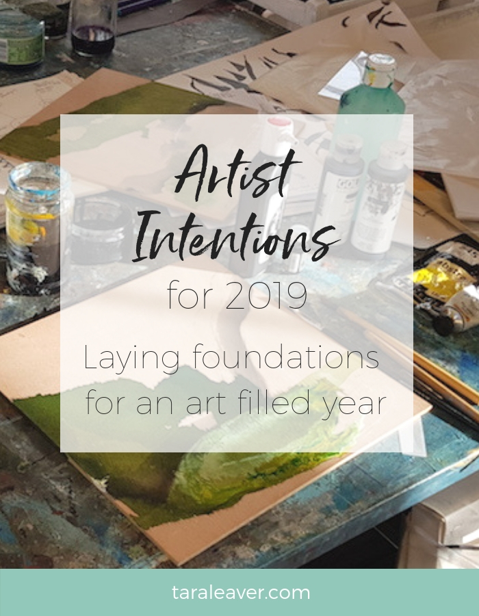 artist intentions 2019