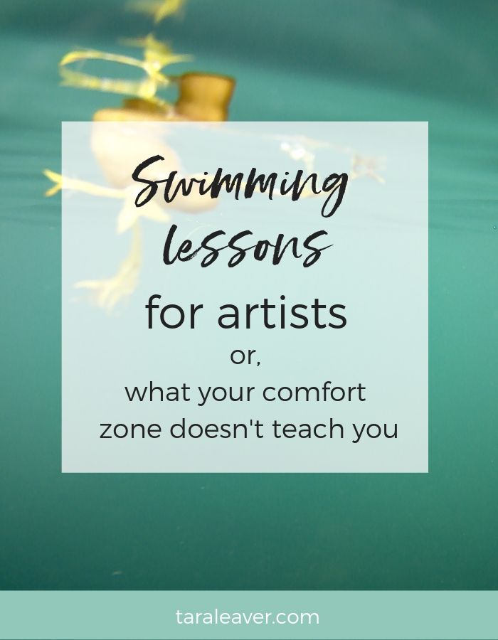 Swimming lessons for artists