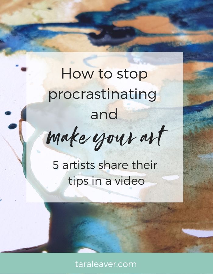 How to stop procrastinating and make your art