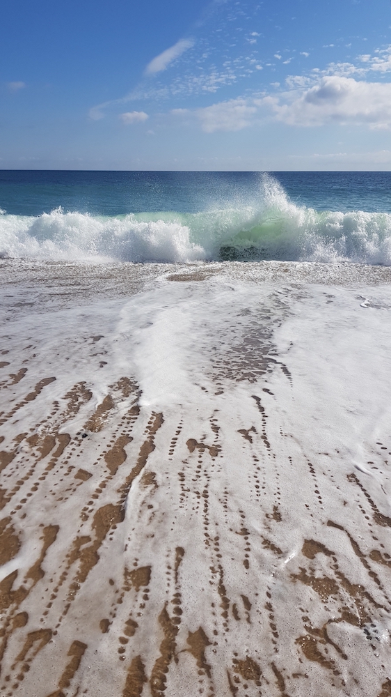 wave and foam