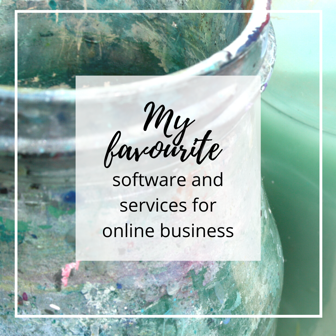 My favourite software and services for online {art} business