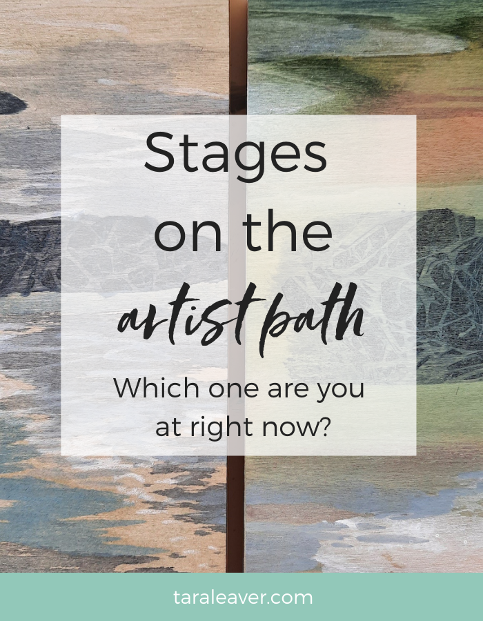 Stages on the Artist Path - which one are you at right now?