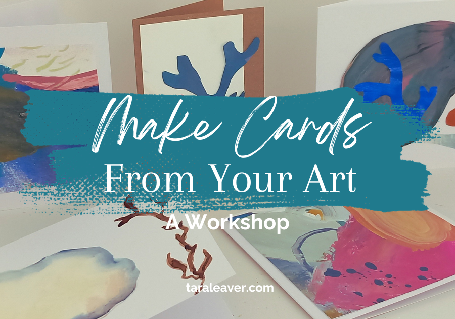 Make Cards from Your Art