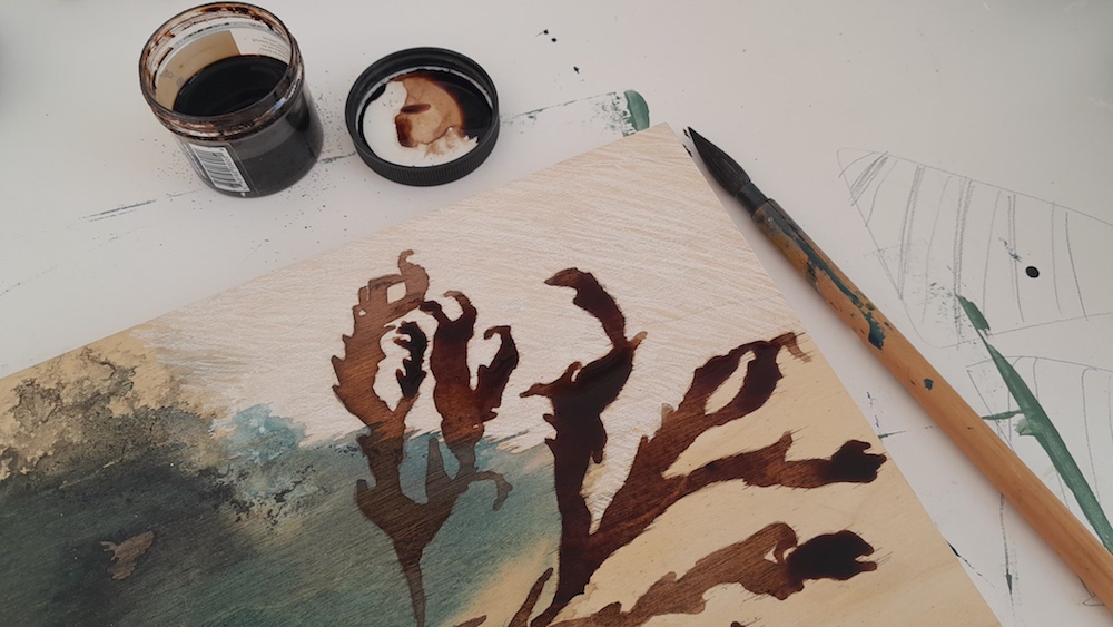 how to create a coffee table art kit - Tara Leaver