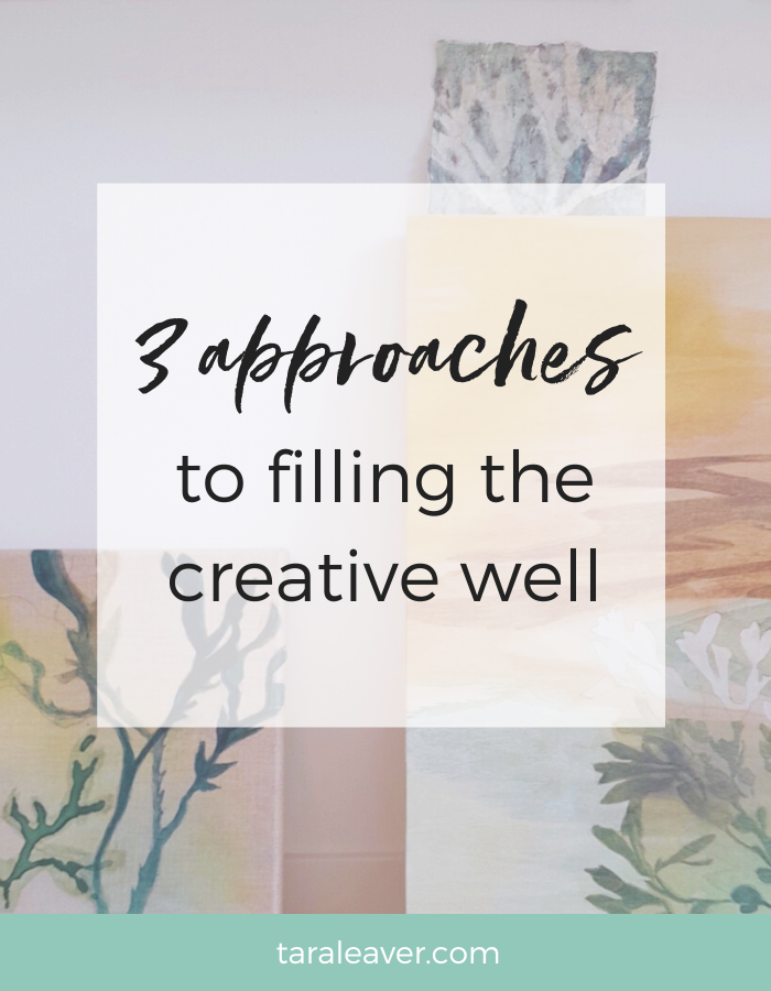 3 approaches to filling the creative well