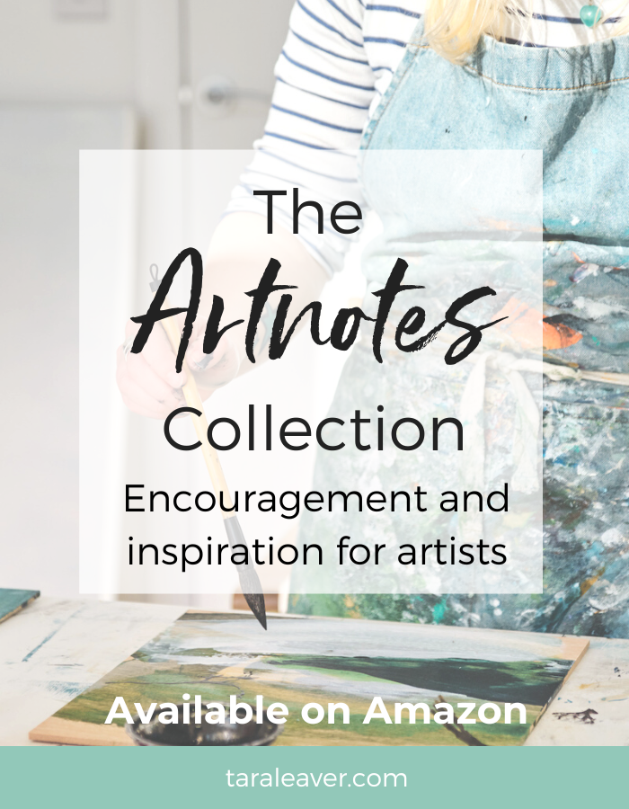 The Artnotes Collection - encouragement and inspiration for artists, available on Amazon