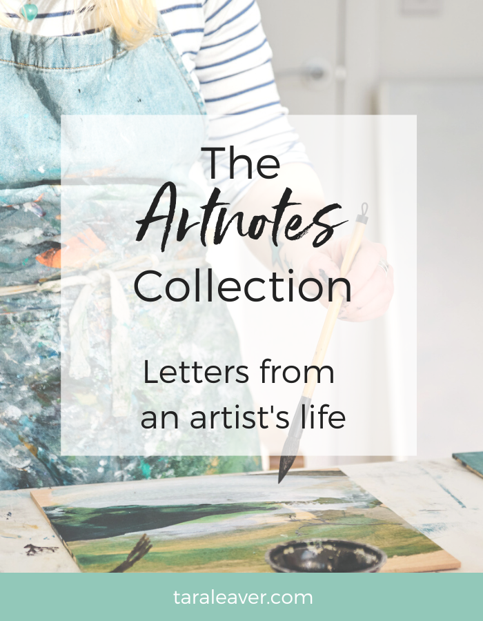 The Artnotes Collection: Letters from an artist's life - now available on Amazon