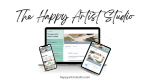 The Happy Artist Studio - a membership for artists