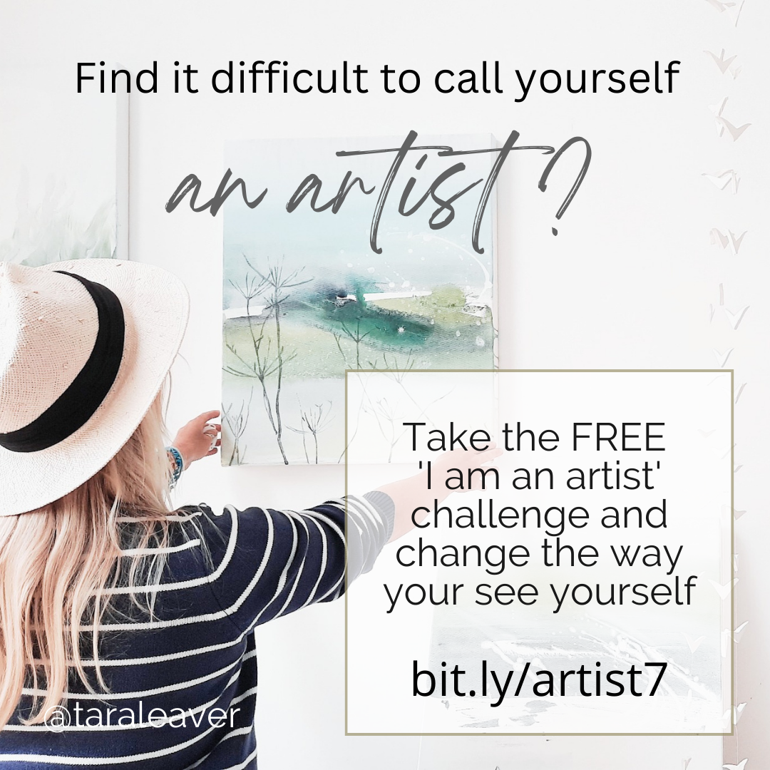 Take the free 'I am an artist' challenge and change the way you see yourself