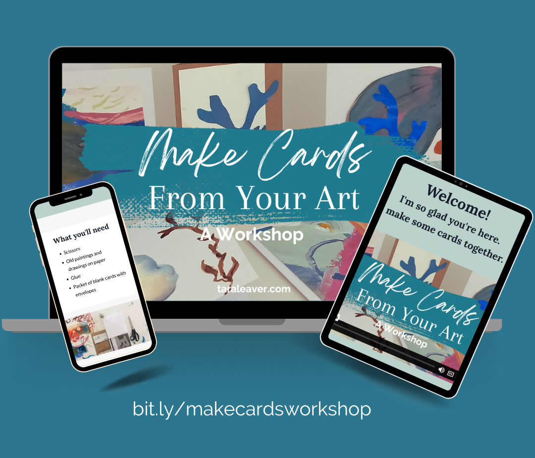 Make Cards from Your Art mini workshop