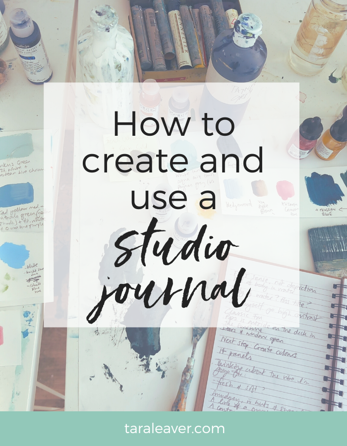 How to create and use a studio journal