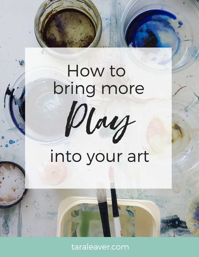 How to bring more play into your art