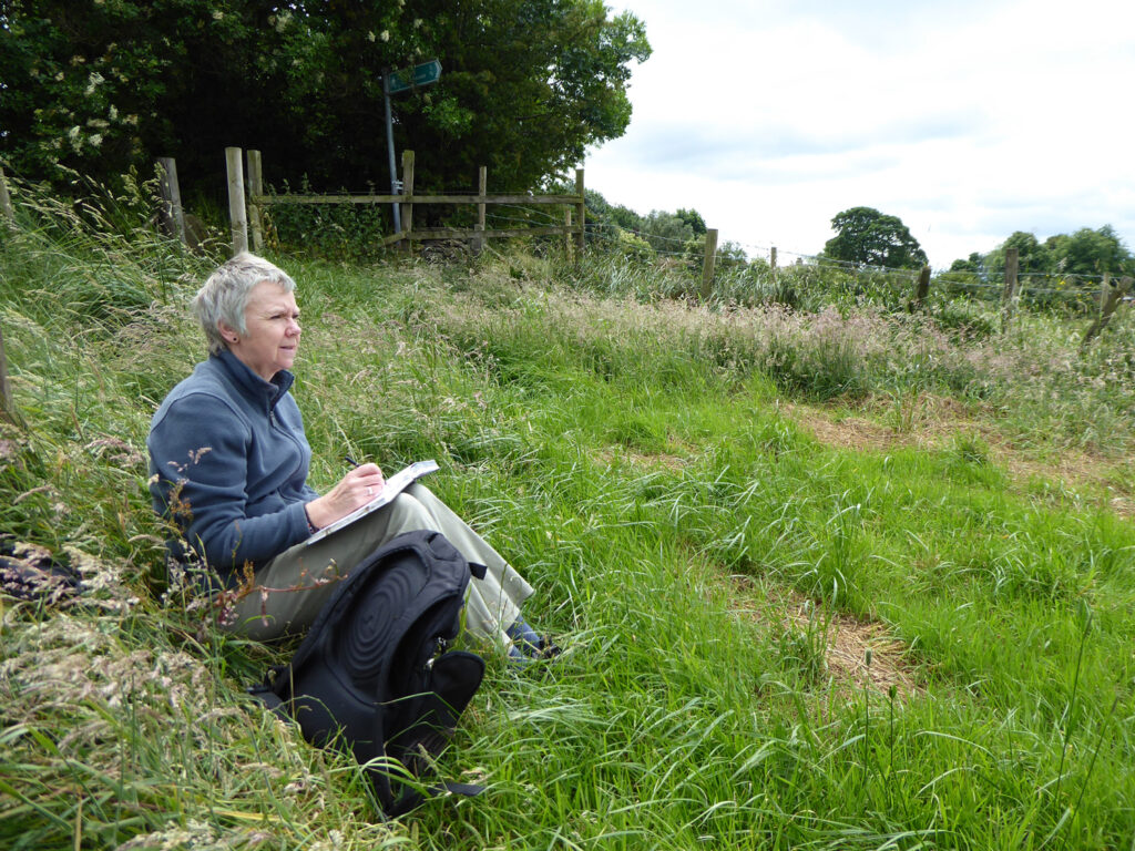 Artist Catherine Morris