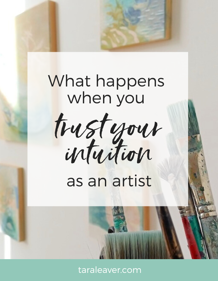 What happens when you trust your intuition as an artist - Tammy Hanna