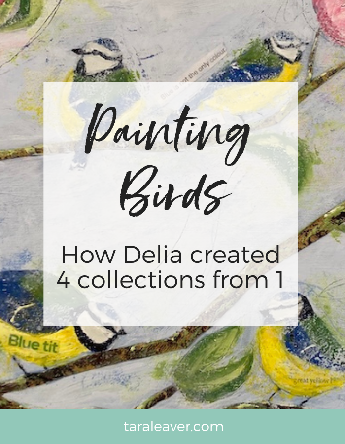 Painting Birds - How Delia created 4 collections from 1
