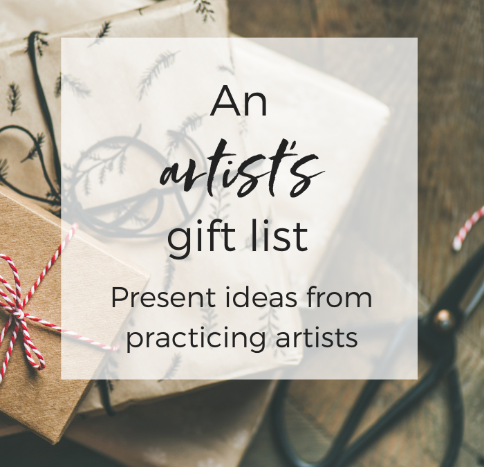 An artist’s gift list