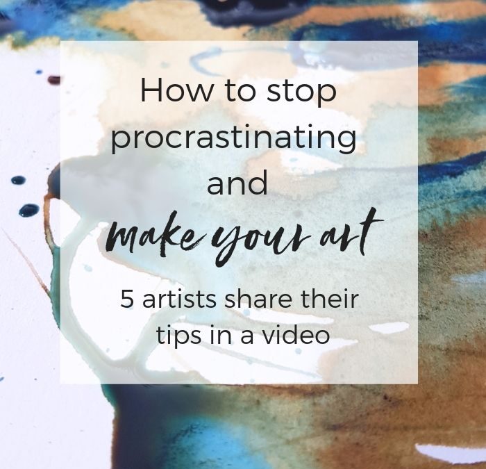 How to stop procrastinating and make your art