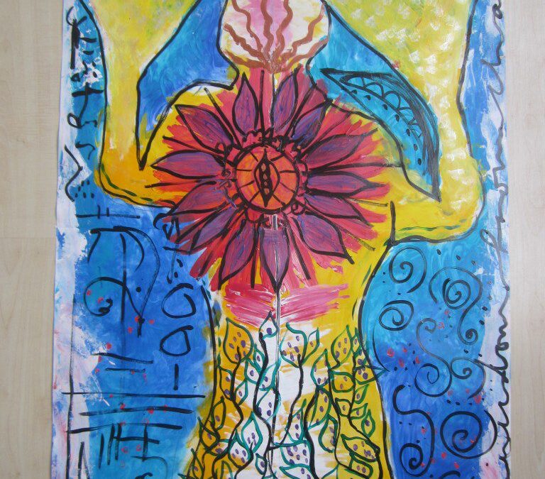 using art for healing :: soul art day