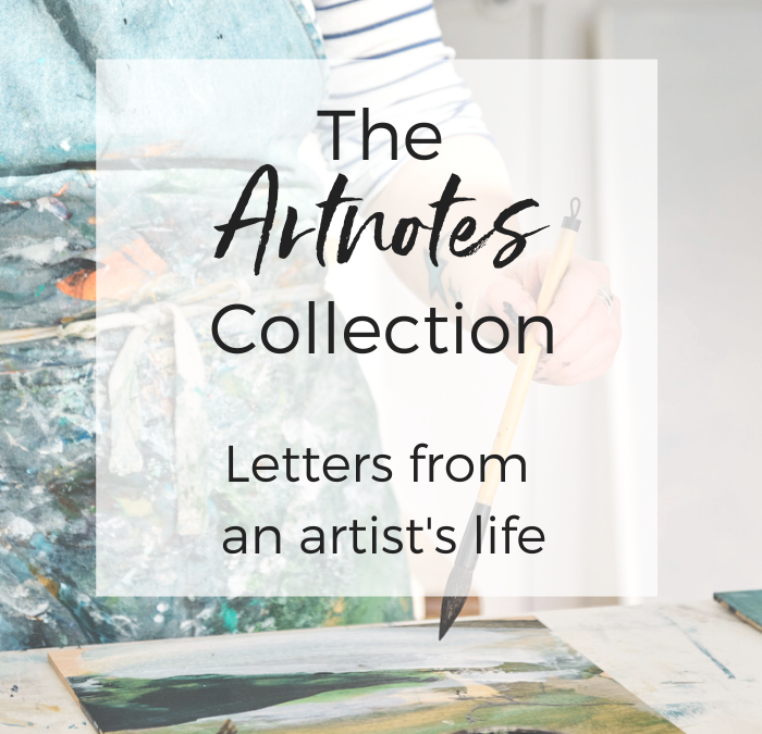 The Artnotes Collection: Letters from an artist’s life – now in paperback
