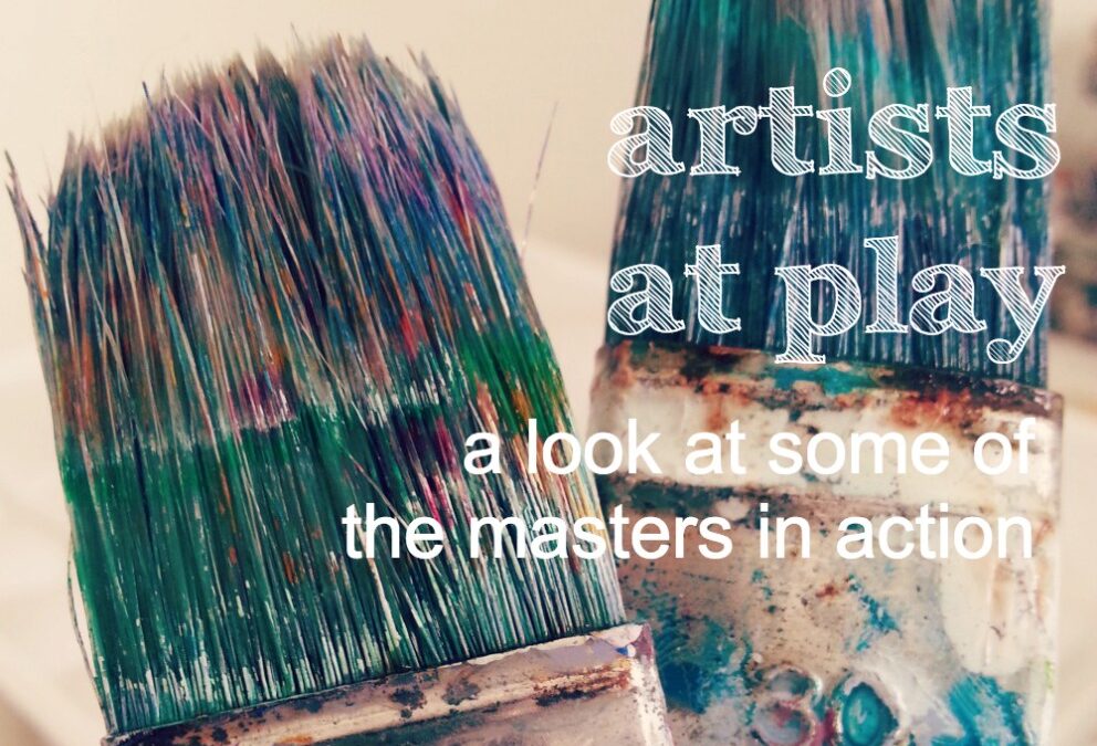artists at play : a look at some of the masters in action