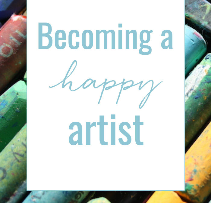 Becoming a happy artist