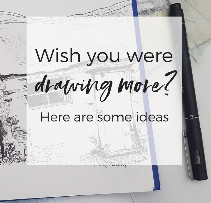 Wish you were drawing more? Here are some ideas