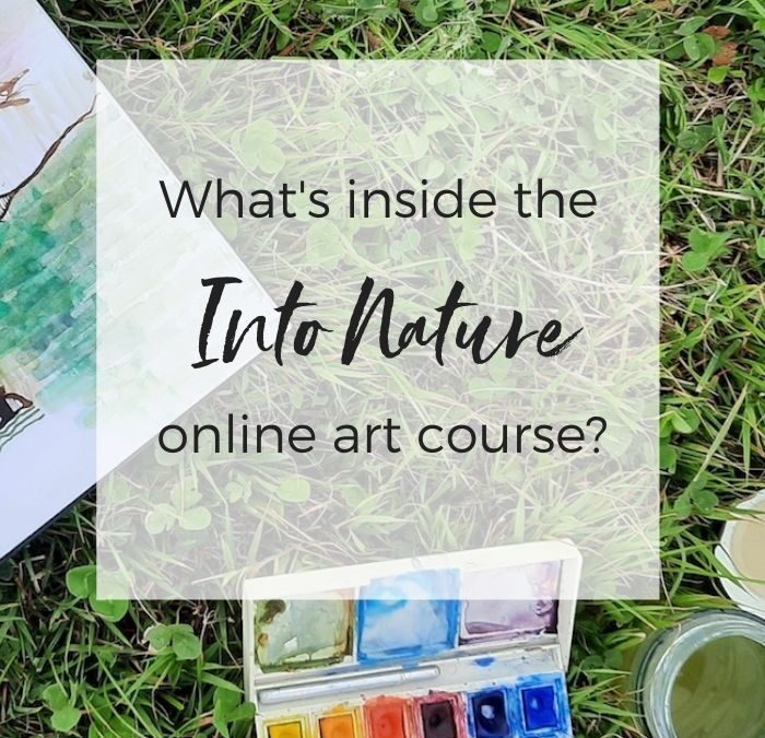 What’s inside the Into Nature online art course? {video}